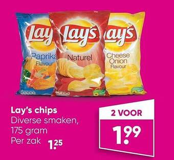 Big Bazar Lay's chips aanbieding