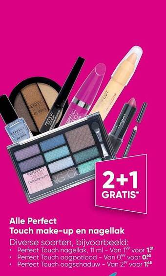 Alle perfect touch make-up en nagellak