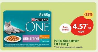 Maxi Zoo Purina one natvoer kat aanbieding