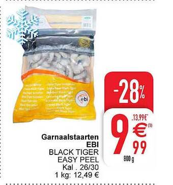 Cora Garnaalstaarten ebi aanbieding
