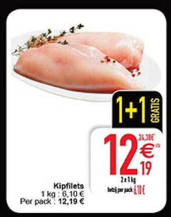 Cora Kipfilets aanbieding