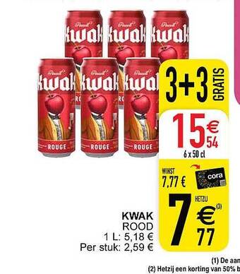 Kwak rood