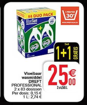 Cora Vloeibaar wasmiddel aanbieding