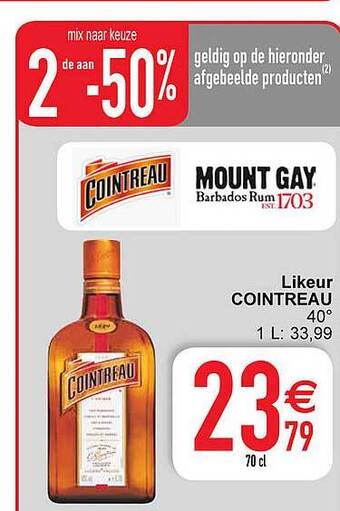 Likeur cointreau