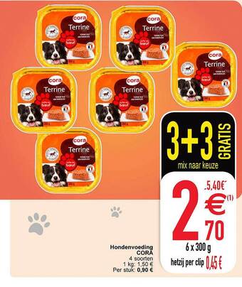Cora Hondenvoeding aanbieding