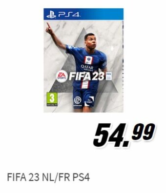 MediaMarkt FIFA 23 NL/FR PS4 aanbieding