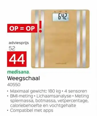 Medisana Weegschaal 40550