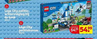 Kruidvat Lego city politiebureau aanbieding