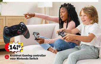 Kruidvat Kruidvat gaming controller voor nintendo switch aanbieding