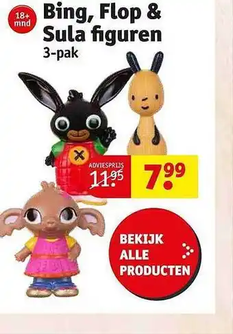 Kruidvat Bing, flop & sula figuren aanbieding