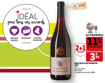 Auchan HVE Saint Nicolas De Bourgueil 2019 aanbieding