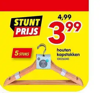 Houten kapstokken