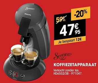 Electro Depot Philips koffiezetapparaat hd6552-38 aanbieding