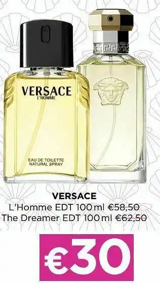ICI PARIS XL Versace l`homme edt the dreamer edt aanbieding