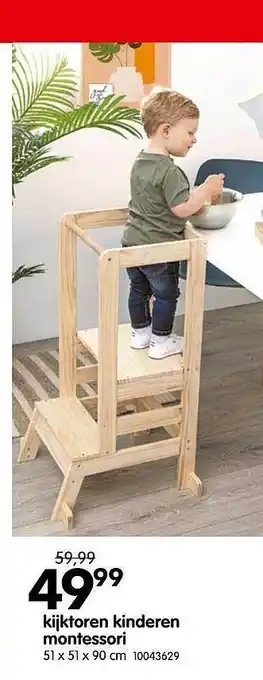 Yess Kijktoren kinderen montessori aanbieding
