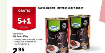 AVEVE Aveve optima+ natvoer voor honden aanbieding