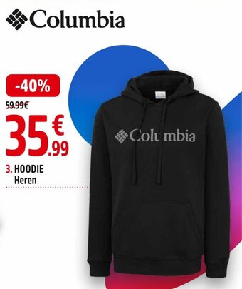 Columbia Hoodie Heren