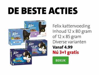 Intratuin Felix kattenvoeding aanbieding