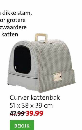 Intratuin Curver kattenbak aanbieding