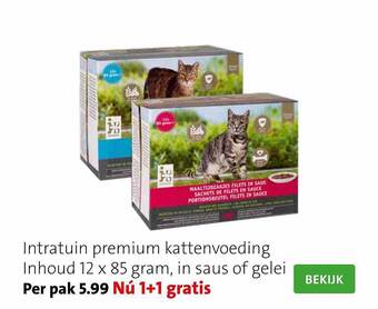 Intratuin Intratuin premium kattenvoeding aanbieding