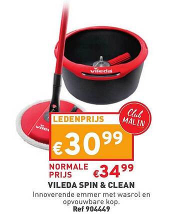 Trafic Vileda spin & clean aanbieding