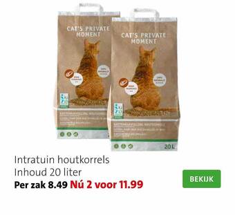 Intratuin Intratuin houtkorrels aanbieding