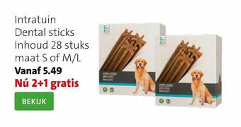 Intratuin Intratuin dental sticks aanbieding