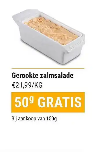 Gerookte Zalmsalade