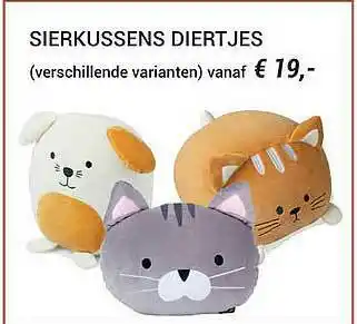 Meubelen Jonckheere Sierkussens Diert Jes aanbieding