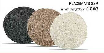 Placemats S&p