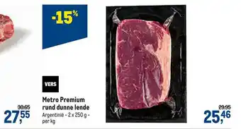 Makro Metro Premium Rund Dunne Lende aanbieding