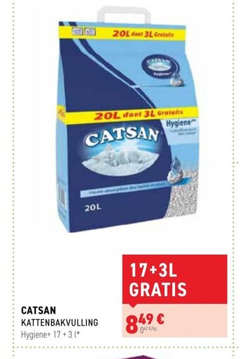 Tom&Co Catsan kattenbakvulling aanbieding