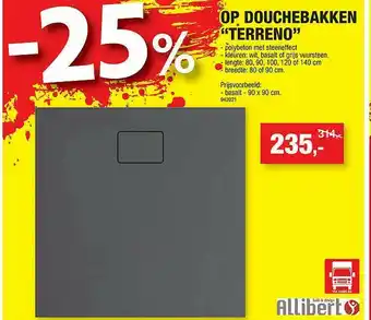 Op Douchebakken