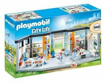 Dreamland PLAYMOBIL City Life 70191 Ziekenhuis met inrichting aanbieding