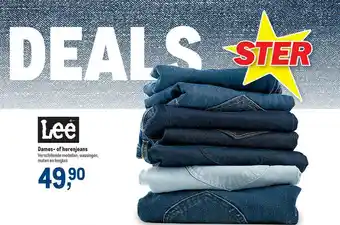 Dames- Of Herenjeans Lee