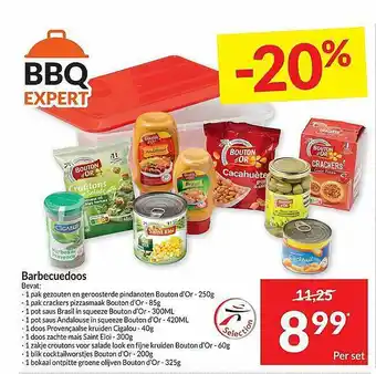 Intermarché Barbecuedoos Bbq Expert aanbieding