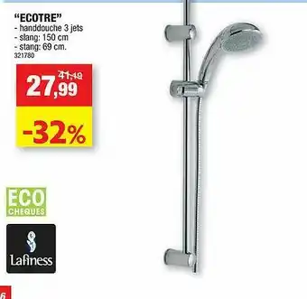 Hubo &quot;ecotre&quot; Eco Cheques Lafiness Aanbieding bij Hubo aanbieding