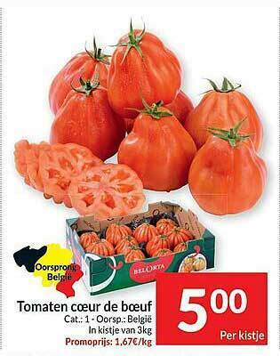 Intermarché Tomaten Cœur De Bœuf aanbieding