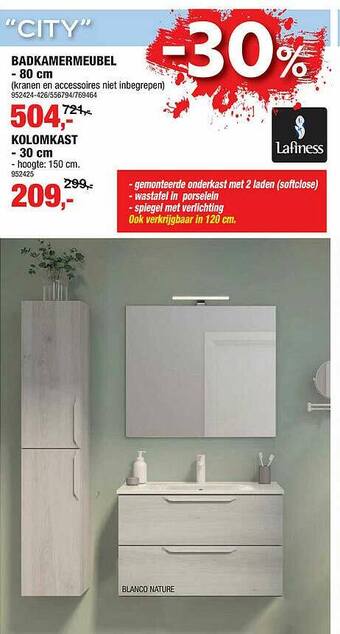Hubo Badkamermeubel aanbieding