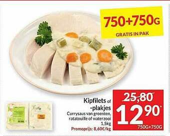 Intermarché Kipfilets Of -plakjes aanbieding