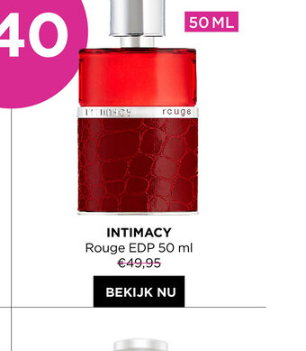 ICI PARIS XL Intimacy rouge edp 50ml aanbieding