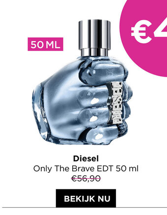 ICI PARIS XL Diesel only the brave EDT 50ml aanbieding