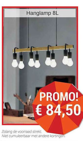 Meubelen Jonckheere Hanglamp 8l aanbieding