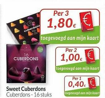 Intermarché Sweet Cuberdons Cuberdons aanbieding