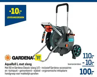 Makro Aquaroll L Met Slang Gardena aanbieding
