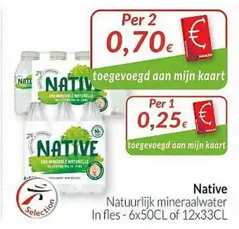 Native Nautuurlijk Mineraalwaer
