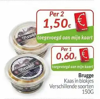 Intermarché Brugge Kaas In Blokjes aanbieding