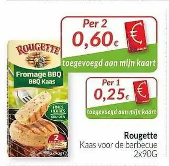 Rougette Kaas Voor De Barbecue