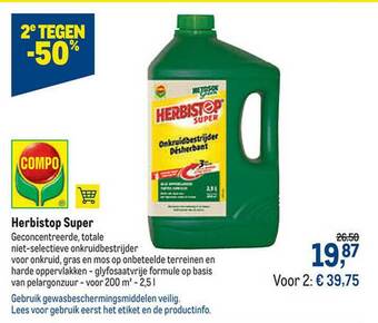 Makro Herbistop Super aanbieding