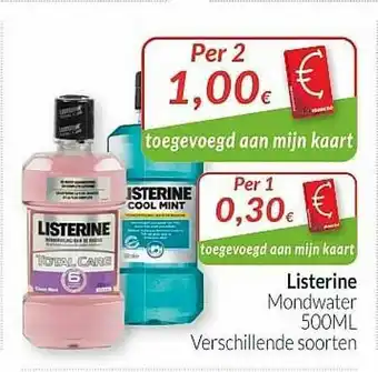 Listerine Wondwater
